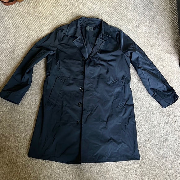 J. Crew Jackets & Coats Jcrew Men Medium Rain Jacket Navy Blue